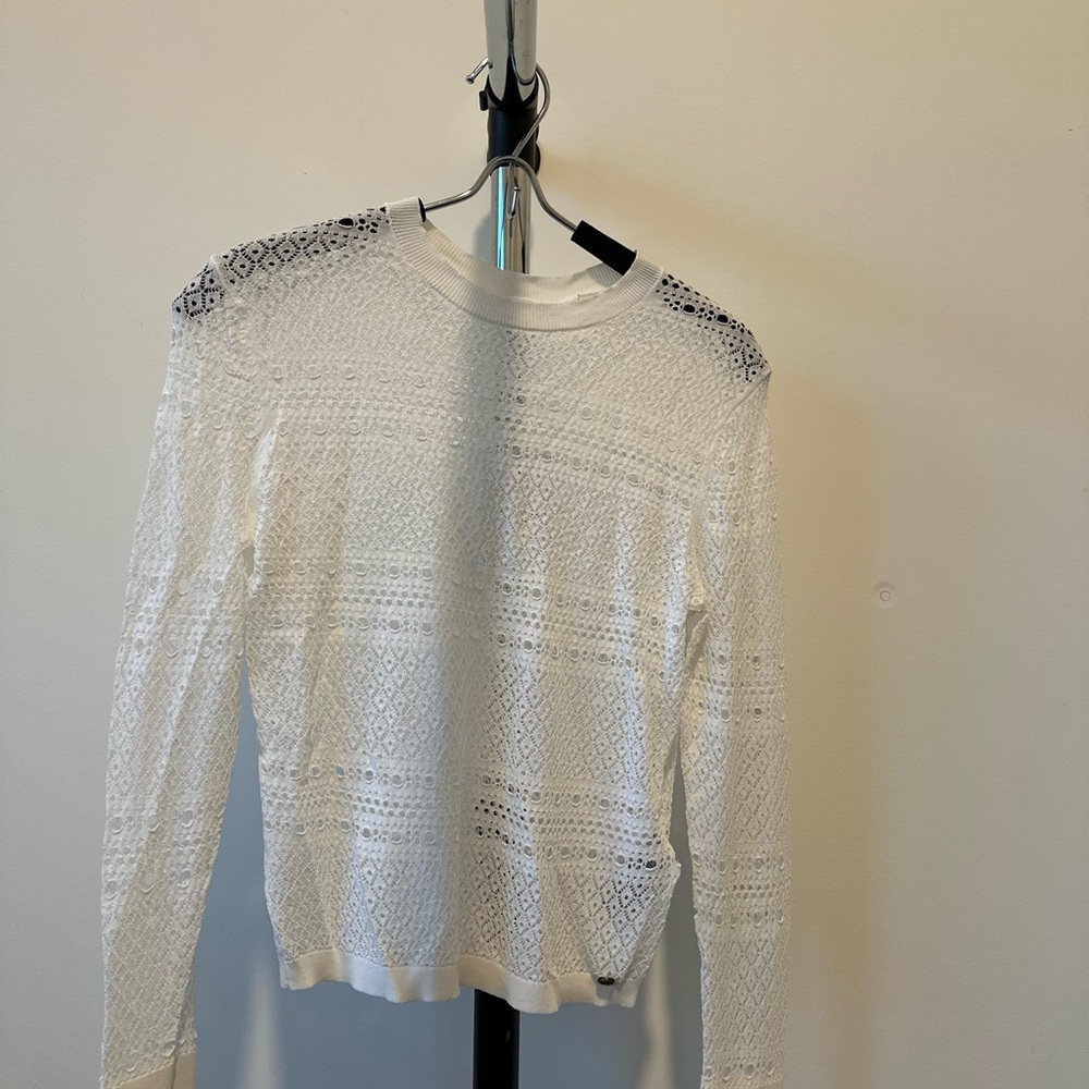 Ted Baker white lace top
